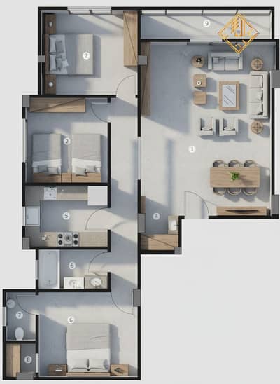 3 Bedroom Flat for Sale in New Cairo, Cairo - WhatsApp Image 2025-12-22 at 12.26. 12 PM. jpeg 3 Bedroom Flat for Sale in New Cairo, Cairo - WhatsApp Image 2025-12-22 at 12.26. 12 PM. jpeg