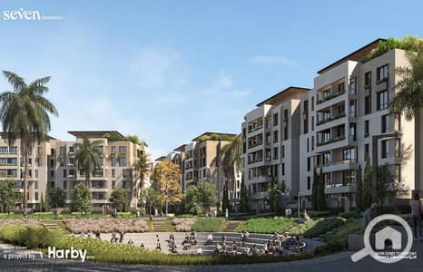 شقة 3 غرف نوم للبيع في حدائق اكتوبر، الجيزة - seven residence. jpg