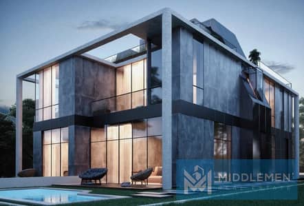 3 Bedroom Twin House for Sale in Mostakbal City, Cairo - lakeside twin image. png