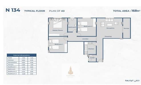 3 Bedroom Flat for Sale in New Cairo, Cairo - Screenshot_٢٠٢٦٠١١١-١٢٠٢٢٠~2. png