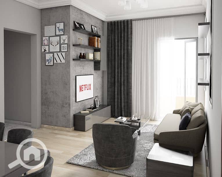 Do you want to live in a different place near the American University? This opportunity is not to be missed! Nooshin in New Cairo is the place where you will find everything you dream of. Own a 63 sqm apartment. - Ansicht 2