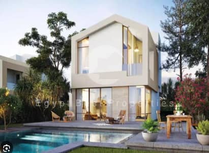 توين هاوس 3 غرف نوم للبيع في 6 أكتوبر، الجيزة - VYE AND KARMELL. png