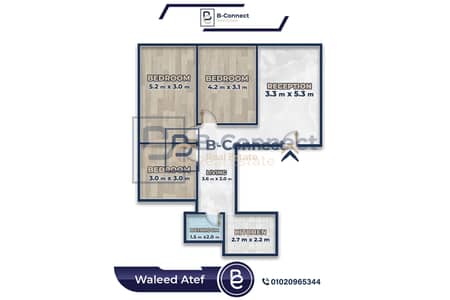 3 Bedroom Apartment for Sale in Al Ibrahimiyyah, Alexandria - Slide3. JPG