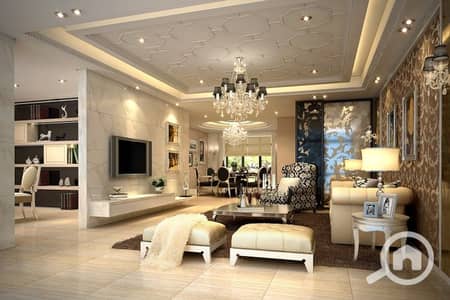 3 Bedroom Apartment for Sale in New Cairo, Cairo - ألوان-حوائط-ريسبشن. jpg