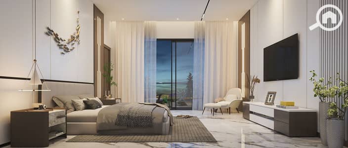 شقة فندقية 1 غرفة نوم للبيع في الشيخ زايد، الجيزة - Bedroom-big. jpg