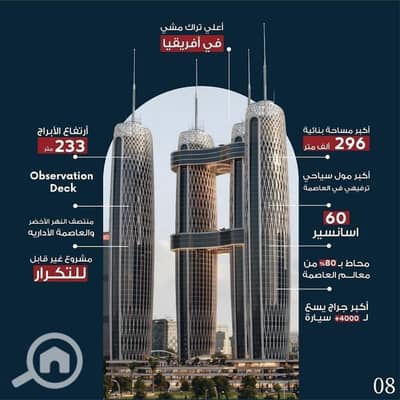 شقة فندقية 1 غرفة نوم للبيع في العاصمة الإدارية الجديدة، القاهرة - WhatsApp Image 2025-11-16 at 5.09. 58 AM. jpeg