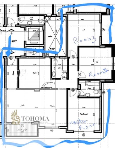 3 Bedroom Apartment for Rent in New Cairo, Cairo - b19f4072-2403-4a3d-b6f5-fe955a82750c. jpg