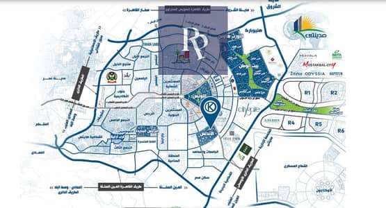 شقة 3 غرف نوم للبيع في القاهرة الجديدة، القاهرة - Map. JPG