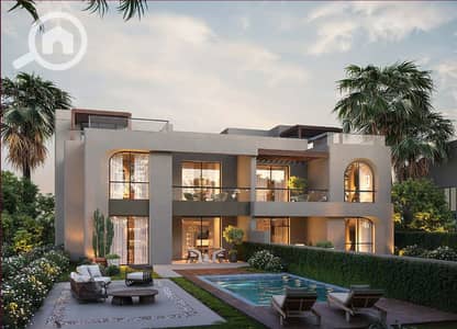 فیلا 7 غرف نوم للبيع في القاهرة الجديدة، القاهرة - 97 hills family house. png
