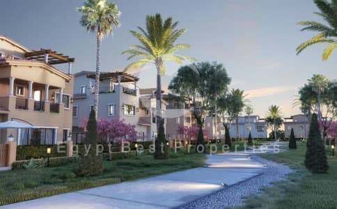 فلیٹ 1 غرفة نوم للبيع في القاهرة الجديدة، القاهرة - exterior--hyde-park-twinhouses-new-cairo-1jpeg. jpg