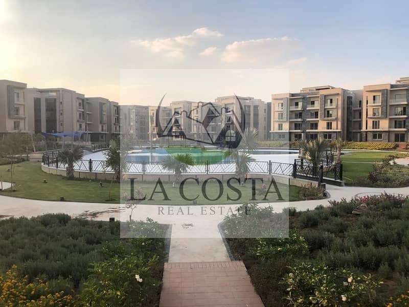 fully finished apartment 160sqm with garden 200sqm in galleria moon valley ready to move now - Widok 3