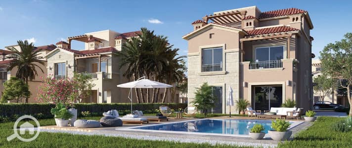 3 Bedroom Twin House for Sale in New Capital City, Cairo - villa_420_2. png