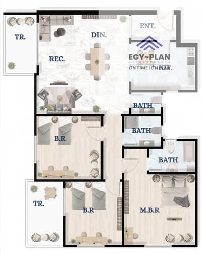 شقة 3 غرف نوم للبيع في الشيخ زايد، الجيزة - 164. jpg