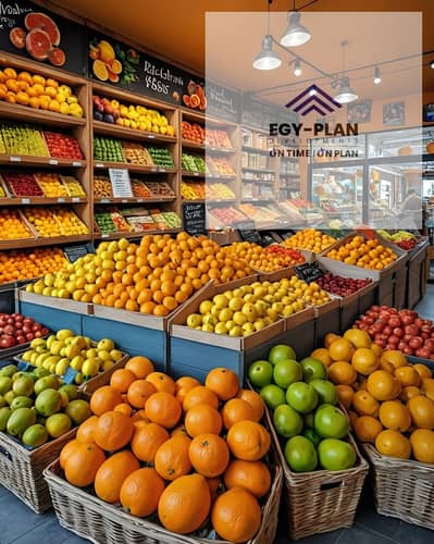 محلات تجارية  للبيع في الشيخ زايد، الجيزة - I fell in love with this fruit shop_ Is there ever such a beautiful shop_. jpeg
