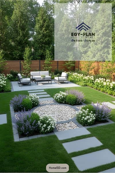 3 Bedroom Apartment for Sale in Sheikh Zayed, Giza - 19 Square Landscape Designs That Wow. jpg