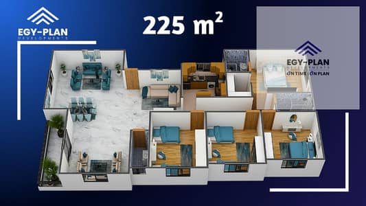 4 Bedroom Apartment for Sale in Sheikh Zayed, Giza - 7. png