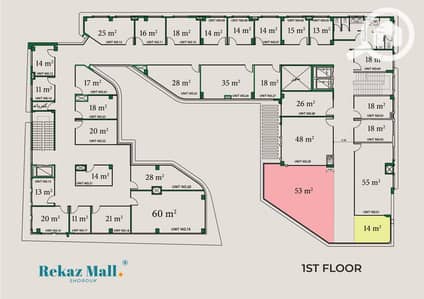 Retail for Sale in Shorouk City, Cairo - الدور الأول. jpg