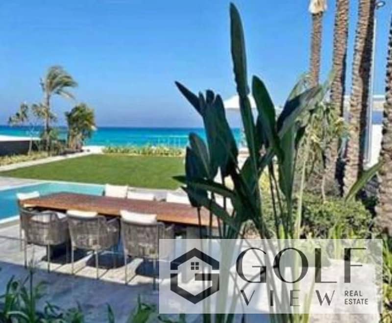 A golden opportunity to sell a ground-floor chalet with 132 m² of land and an 85 m² garden in Mountain View, Ras Al-Hikma, Scala Front phase—just a mi - Ansicht 3