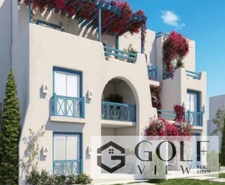 A golden opportunity to sell a ground-floor chalet with 132 m² of land and an 85 m² garden in Mountain View, Ras Al-Hikma, Scala Front phase—just a mi - Ansicht 4