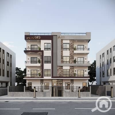 3 Bedroom Flat for Sale in New Cairo, Cairo - المنظور الخارجي. jpeg 3 Bedroom Flat for Sale in New Cairo, Cairo - المنظور الخارجي. jpeg