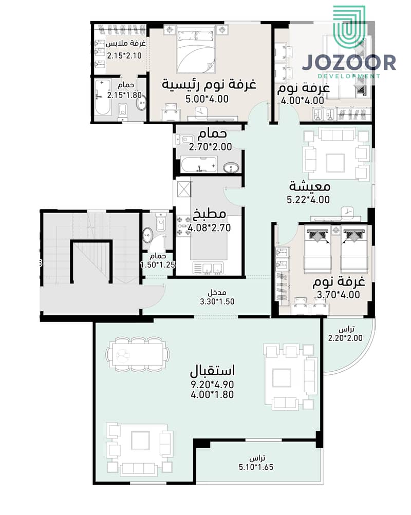 9 متكرر يمين الواجهة 253م - Copy. jpg