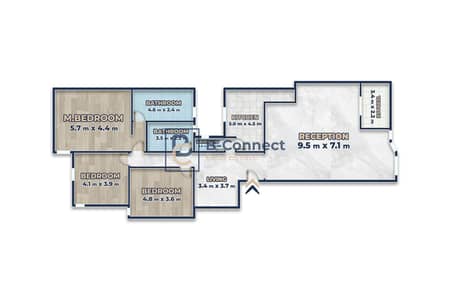 3 Bedroom Apartment for Sale in Laurent, Alexandria - B_02. jpg. jpeg