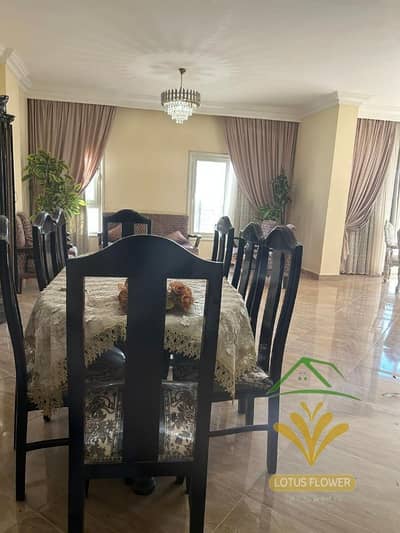 2 Bedroom Flat for Rent in New Cairo, Cairo - Apartment for rent, furnished, 215 m, in South Lotus, in front of Malik Al-Mulk Mosque