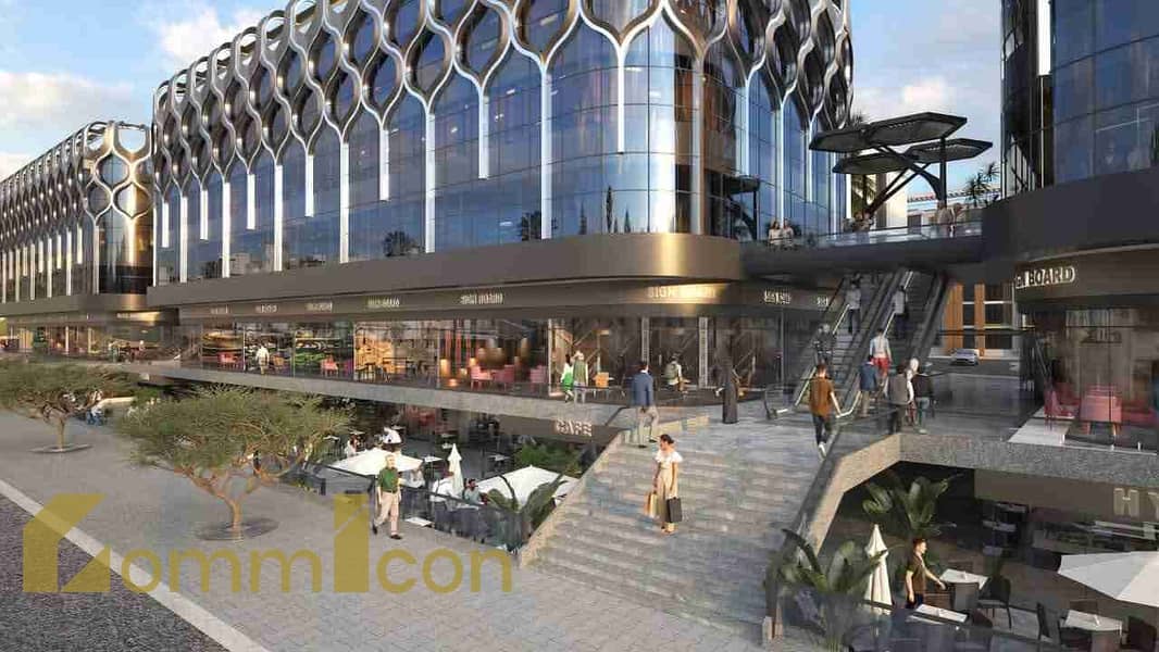 Your ground shop with a distinctive outdoor area in Valencia HUB next to Hyde Park and South 90 in Fifth Settlement. - Ansicht 2