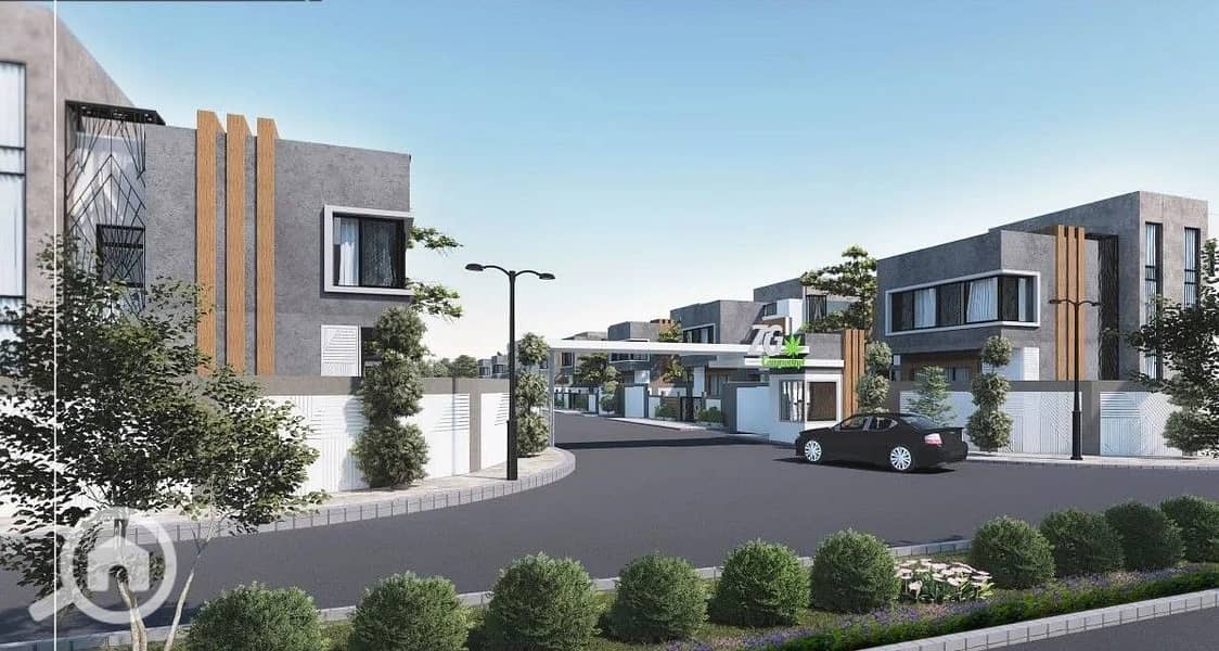 2 تصميم-كمبوند-زايد-جرينز-الشيخ-زايد-الجديدة. jpg