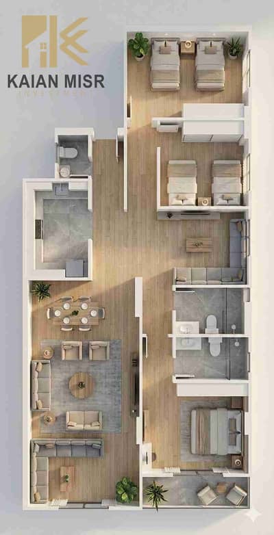 شقة 3 غرف نوم للبيع في مدينة الشروق، القاهرة - 1000043403. jpg