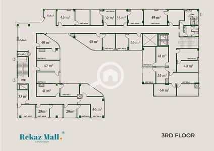 Clinic for Sale in Shorouk City, Cairo - الدور الثالث. jpg