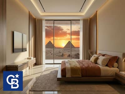 شقة فندقية 2 غرفة نوم للبيع في 6 أكتوبر، الجيزة - غرفة نوم (6)_800x600. jpg