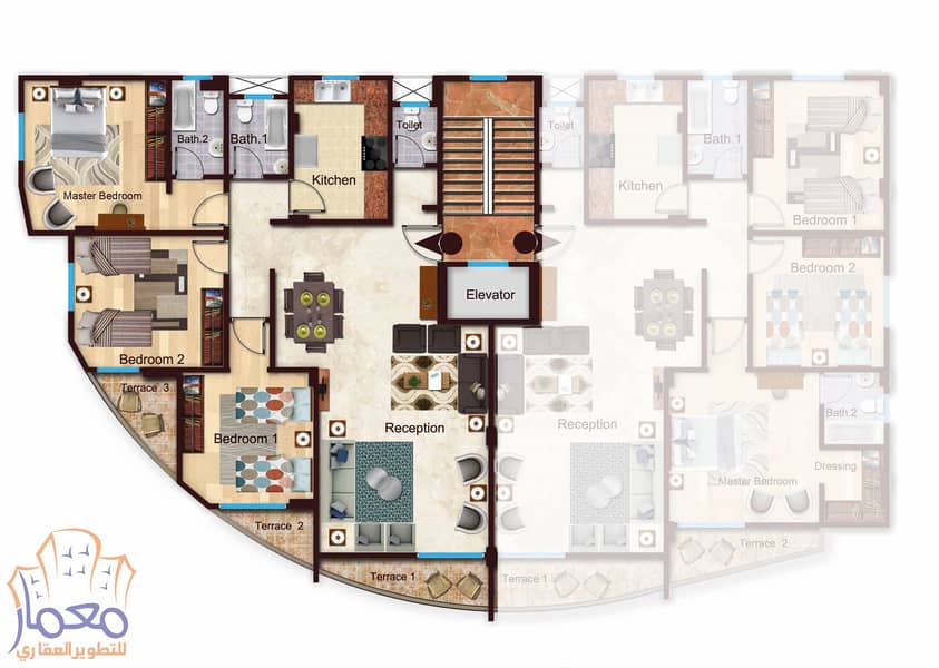 4 الموقع بالدور . . jpg