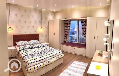 3 Bedroom Apartment for Rent in Sheikh Zayed, Giza - Luxury Fully Finished Apartment Facing Arkan Mall