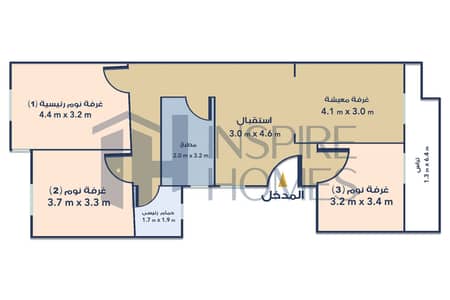 3 Bedroom Flat for Sale in Kafr Abdo, Alexandria - 04957 بدون. jpg