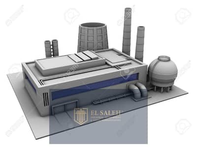Factory for Sale in 10th of Ramadan, Sharqia - 18793103-3d-illustration-of-industrial-building-factory-over. jpg