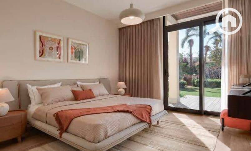 Apartment with Private Garden for Sale in the Heart of Sheikh Zayed, Namia Compound, Landscape View,Fully Finished, Immediate Delivery - Widok 6