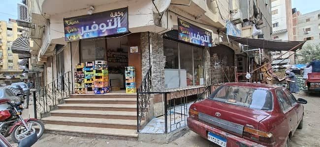 محلات تجارية  للبيع في المنصورة، الدقهلية - محل للبيع في المنصورة خلف عوض الله القديم موازي لسوق الكفر 18 متر