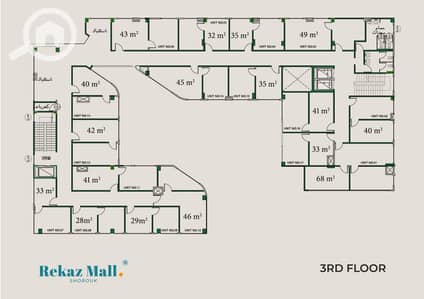 Clinic for Sale in Shorouk City, Cairo - الدور الثالث. jpg