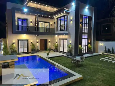 Villa for sale, registered within a group of distinguished villas with super lux finishing in King Mariout.