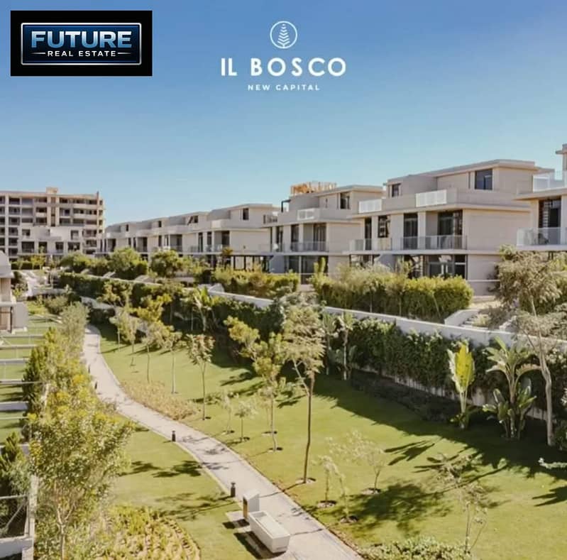 Twin House 247 m + 127 m garden in Al Bosco Compound, the New Administrative Capital - Ansicht 2