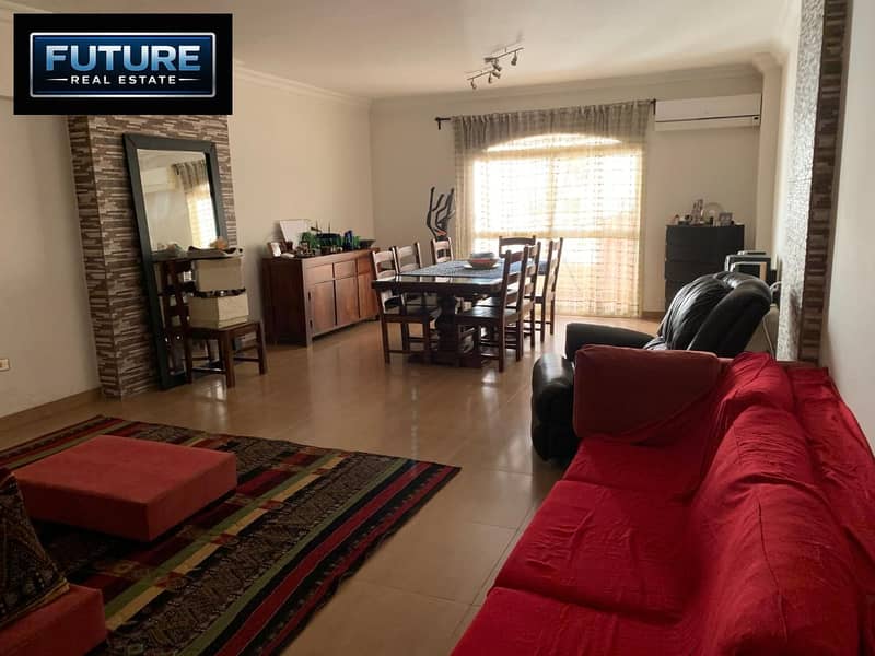 An apartment of 165 m in the Grand City compound in Zahraa Maadi, near the Ring Road and Carrefour Maadi. - Widok 6