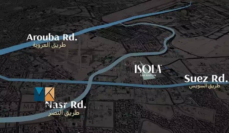 7 خريطة-كمبوند-ايزولا-شيراتون. jpg