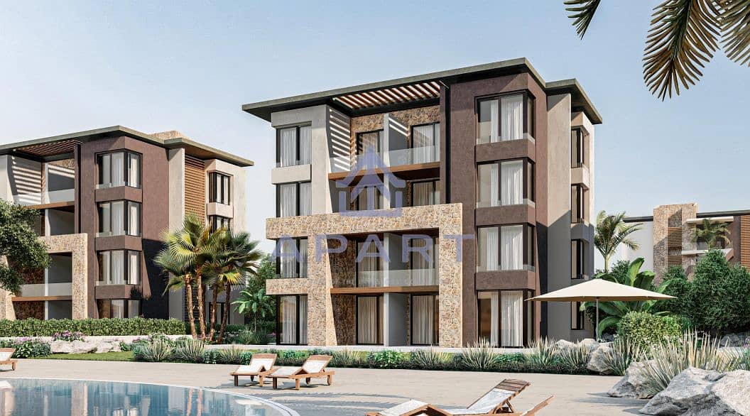First Row Seaview - Panoramic View - Lagoon View - 2 Bedrooms Chalet Over 8 Years For Sale In Somabay - Widok 2