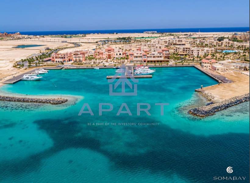 First Row Seaview - Panoramic View - Lagoon View - 2 Bedrooms Chalet Over 8 Years For Sale In Somabay - Widok 6