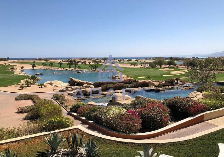 First Row Villa Fully Finished Lowest Downpayment For Sale Over 7 Years of Installments In _New Gouna _ Red Sea _ - Ansicht 2