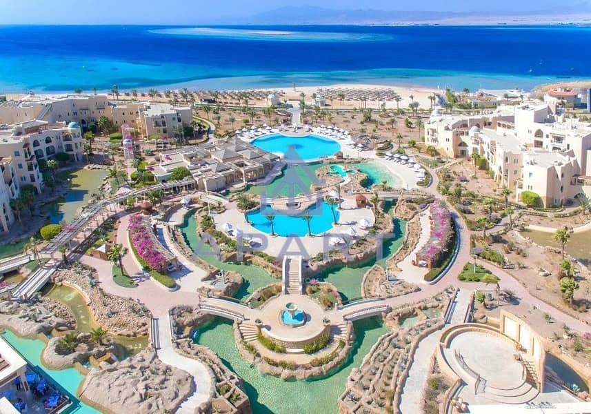 First Row Villa Fully Finished Lowest Downpayment For Sale Over 7 Years of Installments In _New Gouna _ Red Sea _ - Ansicht 5