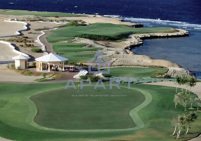 First Row Villa Fully Finished Lowest Downpayment For Sale Over 7 Years of Installments In _New Gouna _ Red Sea _ - Ansicht 6