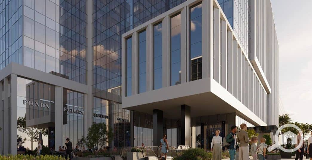 prime view office fully finished for sale in ever west direct on the 26th of july axis - Aanzicht 3