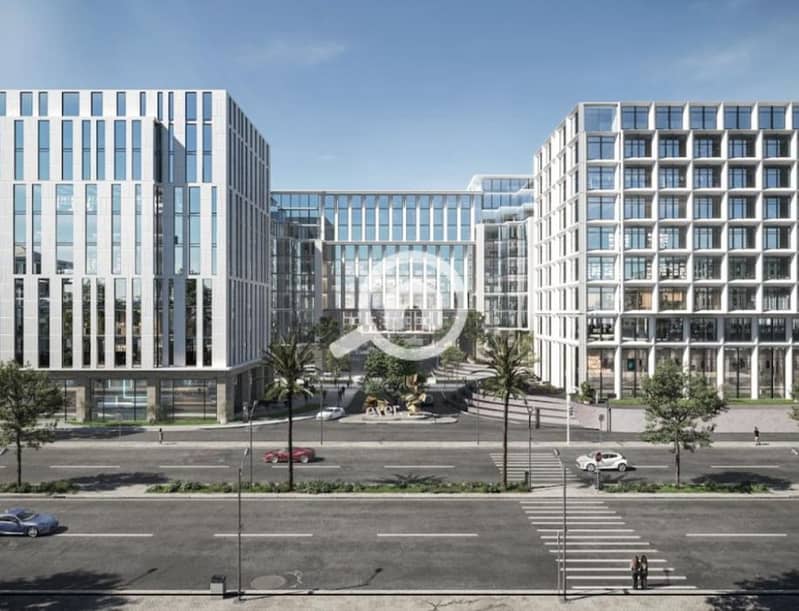 prime view office fully finished for sale in ever west direct on the 26th of july axis - Aanzicht 4